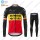Winter Thermal Fleece Jumbo Visma 2021 Belgium Wielerkleding Set Fietsshirts Lange Mouw+Lange Fietsrbroek Bib 2021237