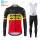 Winter Thermal Fleece Jumbo Visma 2021 Belgium Wielerkleding Set Fietsshirts Lange Mouw+Lange Fietsrbroek Bib 2021238