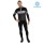 2019 Bianchi Milano XD zwart Thermo Wielerkleding Set Wielershirts lange mouw+fietsbroek lang met OYEA421