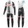 2017 Pro Team Sunweb Giant wit Winter Set Wielerkleding Wielershirt lange mouw+Lange fietsbroeken Bib 2588