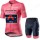 Pink giro d-italia 2021 Ineos Grenaider Fietskleding Fietsshirt Korte Mouw+Korte Fietsbroeken Bib 2021062622