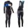 2016 Orbea Pro Dames Zwart-Blauw Thermo Wielerkleding Wielershirt lange mouw+Lange fietsbroeken Bib 201717158