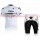 Mellow Johnny-s wit Fietskleding Fietsshirt Korte+Korte fietsbroeken 201717124