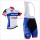 CERVELO Team 2016 wit Blauw Fietskleding Fietsshirt Korte+Korte Fietsbroeken Bib 201717065