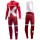 2016 Team Katusha Set Wielerkleding Wielershirt lange mouw+Lange fietsbroeken Bib 213598