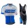 2016 Orbea Style de club Blauw-wit Wielerkleding Wielershirt Korte+Korte Fietsbroeken Bib 213638