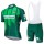 2020 Real Betis Fietskleding Wielershirt Korte Mouw+Korte Fietsbroeken Bib groen 0CRXW