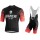 BIANCHI MILANO Pedaso red Fietskleding Set Fietsshirt Korte Mouw+Korte fietsbroeken Bib 190224076