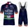 Nippo-Vini Fantini-Europa Ovini 2018 Wielerkleding Set Wielershirt korte mouwen+Fiets Koersbroek D115
