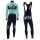 2018 Profteam Bianchi Countervail Fietskleding Fietsshirt lange mouw+Lange fietsbroeken Bib UfqtA