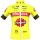 Bingoal Pauwels Sauces WB 2022 korte mouw wielershirt professioneel wielerteam