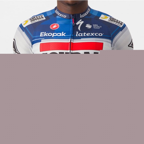 Soudal Quick-Step 2023 Aero Race 6.1 korte mouw wielershirt professionele wielerploeg